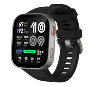 Amazfit Bip Max 50 mm Montre Connectée, Écran AMOLED 2,07", Autonomie 20 Jours, GPS & Cartes, 4 Go Stockage, Tracker d’Activité avec Entraînement Hybride, 150+ Sports, Mode HYROX, pour Android iPhone