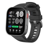 Amazfit Bip Max Montre Connectée, Écran AMOLED 2,07", Autonomie 20 Jours | 50mm, GPS & Cartes, 4 Go Stockage, Tracker d’Activité avec Entraînement Hybride, 150+ Sports, Mode HYROX, pour Android iPhone
