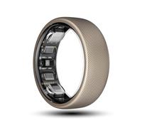 Amazfit Helio Bague Intelligente sans abonnement, Moniteur de Sommeil, fréquence Cardiaque, Stress, Charge Rapide en 1,4 Heure, iPhone et Android, Alliage de Titane, résistant à l'eau pour la