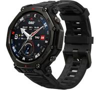 Amazfit Montre connectée T-Rex 3 Pro 48 mm – Écran saphir, GPS, lunette en titane, lampe – T.BLACK