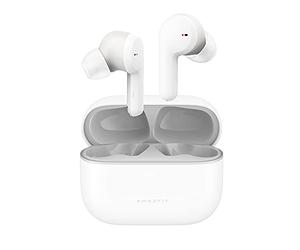 Amazfit PowerBuds Pro Écouteurs Bluetooth Casque sans Fil avec Cardiofréquencemètre, Etanche IP55, Réduction Active du Bruit, Blanc