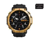 Amazfit T-Rex 3 Pro Montre Connectée Outdoor 48 mm, Écran AMOLED en Saphir, Lunette en Titane, GPS Double Bande, Cartes Hors Ligne, Lampe Intégrée, Autonomie 25 Jours, Smartwatch pour Android iPhone