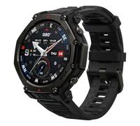 Amazfit T-Rex 3 Pro GPS, Boitier noir de 48 mm et bracelet noir