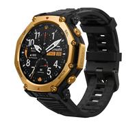 Amazfit T-Rex 3 Pro Montre Connectée Outdoor 48 mm, Écran AMOLED en Saphir, Lunette en Titane, GPS Double Bande, Cartes Hors Ligne, Lampe Intégrée, Autonomie 25 Jours, Smartwatch pour Android iPhone