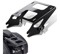 Amazicha Lot de 2 Porte-Bagages Amovibles Noirs compatibles avec Harley Davidson Touring Street Glide/Electra Glide/Road Glide/Road King 2014-2022