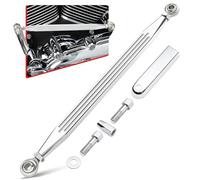 Amazicha Tringlerie de changement de vitesse chromée compatible avec Harley Davidson Softail Dyna Road King Electra Glide Street Glide Touring 1980-2024