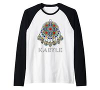 AMAZIGH Art ET Je suis Kabyle Algerie Manche Raglan