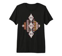 AMAZIGH Motifs TIFINAGH ET POTERIES KABYLES BERBERE T-Shirt Haut de Gamme