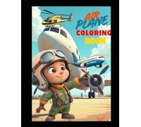 Amazing Airplanes Coloring Book for Kids: Fun and Easy Plane Coloring Pages for Boys and Girls Ages 4-8