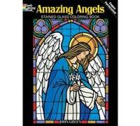 Amazing Angels Stained Glass Coloring Book - [Version Originale] John Green (Auteur)
