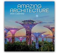 Amazing Architecture - Atemberaubende Architektur 2026 - 16-Monatskalender: Original The Gifted Stationery Co. Ltd [Mehrsprachig] [Kalender]
