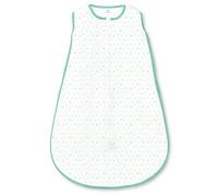 Amazing Baby by SwaddleDesigns, Gigoteuse en Micropolaire avec Fermeture Éclair à Double Sens, Pois Joueurs, Cristal de Mer, 12-18 Mois