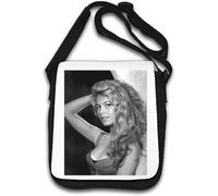 Amazing Blonde Girl Singer Artist Pop Star Culture Music Song Deep Look Sac à bandoulière Blanc