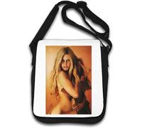 Amazing Blonde Girl Singer Artist Pop Star Culture Music Song Sac à bandoulière Blanc