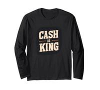 Amazing Cash is King Look pour Adultes et Enfants Manche Longue