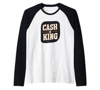 Amazing Cash is King Look pour Adultes et Enfants Manche Raglan