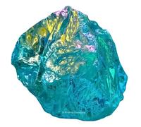 Amazing Gemstone Cristaux bruts et pierres de guérison, roches naturelles pour tumbling et bricolage (2 pièces), 2 Pieces, Quartz Aqua Aura