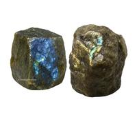 Amazing Gemstone Cristaux bruts et pierres de guérison, roches naturelles pour tumbling et bricolage (2 pièces), 2 Pieces