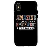 Amazing Grace How Sweet The Sound Faith Coque pour iPhone X/XS