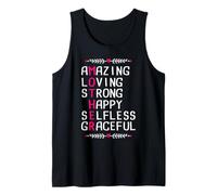 Amazing Loving Strong Happy Selfless Graceful Mother Day Débardeur