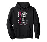 Amazing Loving Strong Happy Selfless Graceful Mother Day Sweat à Capuche