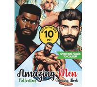 Amazing Men 10-in-1 Collection Coloring Book: Over 200 Pages to Colour, Best of the Series