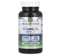Amazing Nutrition, Amazing Formulas, Vitamine K2, 100 mcg, 120 Gélules Végétales