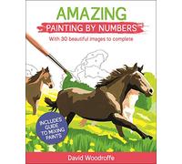 Amazing Painting by Numbers: With 30 Beautiful Images to Complete. Includes Guide to Mixing Paints