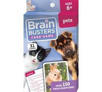 Amazing Pets Trivia Cards! - Brain Busters Flash Cards | Fun Animal Trivia Games for Adults & Kids | Learn Surprising Facts About Pets