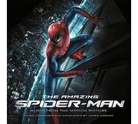 Amazing Spider Man/Music de James Horner/Vinyle Bleu et Rouge Marbre Translucide Audiophile 180gr