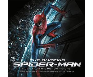 Amazing Spider Man/Music de James Horner/Vinyle Bleu et Rouge Marbre Translucide Audiophile 180gr