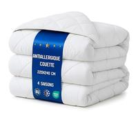 Amazinggirl Couette 240x220 cm - edredon Toutes Saisons 1 ou 2 Personne et couettes pour lit sans Housse Blanche en Microfibre 220 x 240 cm Oeko-Tex