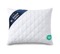 Amazinggirl Coussin 40x60 cm - Oreiller de lit en Microfibre Douce certifié Oeko-tex - Coussins pour canapé lit et Salon oreillers Moelleux Lavable à 60 degrés Respirant Forme Stable Blanc 40 x 60 cm