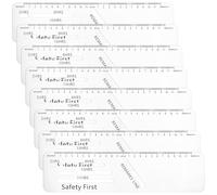 AmazingSpark Lot de 8 règles pour carnet de bord de camion - Marquage facile - 4,6 x 18,3 cm - Journal quotidien détaillé