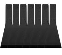 Amazleer 12 Pièces Spatules à Fromage Premium pour Poêles Antiadhésives et Grills - Raclette Résistante à la Chaleur pour Cuisine, Cuisson et Planches à Fromage (12)