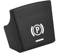 Amazleer Couvercle de bouton de frein de stationnement P de rechange pour BMW X5 X6 E70 E71 E72 Bouchon de bouton de frein à main électronique OE 61319148508 Accessoire de garniture de console