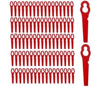 Amazleer Lames en plastique pour débroussailleuse STIHL Polycut 2-2 et 3-2 FSA 45 FSA 57 FSE 52 40080071000 (L 70, 100 pièces)