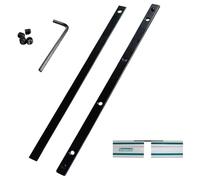 Amazleer Lot de 2 connecteurs de rail de guidage pour scie plongeante Makita P-45777 SP6000 198885-7, kit de connecteurs de rail de guidage pour barre de jonction DeWalt pour Festool Bosch (connecteur