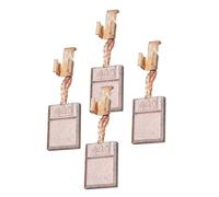Amazleer Lot de 4 balais de carbone CB440 pour outils électriques Makita, balais de moteur de rechange pour DHP458 DTD146 DTD152 195021-6 194427-5 194159-4 (4, 13 x 10 x 3 mm)