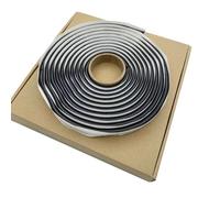 Amazleer Ruban Butyle, 1 Pcs Joint Mastic d'Etanchéité en Cordon Préformé,Ruban Etanche Adhesif Butyle avec Boîte,pour Pare-Brise,Feux de Voiture et Cadre de Porte,Noir Rond,Env.9mm x 4m (1, Noir)