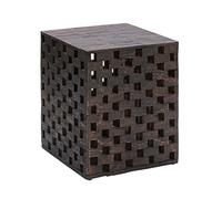 Amazon Aware Tabouret, support pour plantes en bois recy amier, pour extérieur, Marron Cacao
