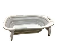 Amazon Baignoire grise pliable pour bébé - Baignoire portable