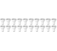 Amazon Basics 10 Unité (Lot de 2) ampoules spot LED GU10 4.7 W (équivalent 50 W) Blanc Chaud Intensité non variable