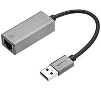 Amazon Basics Adaptateur aluminium USB 3.0 vers Gigabit Ethernet, Gris, 5 x 2.11 x 1.5 cm