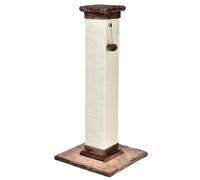 Amazon Basics Arbre à chat d'intérieur très résistant avec moquette, marron, 90 cm