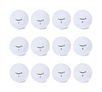 Amazon Basics Balles de Golf à Noyau Souple, Blanches, Lot de 12