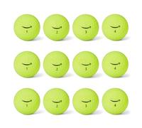 Amazon Basics Balles de Golf à Noyau Souple, Jaunes, Lot de 12
