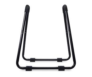 Amazon Basics Barre à dips pour entraînement de fitness - 87 x 82,5 x 97,5 cm, Noir