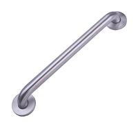 Amazon Basics Barre d’appui de salle de bain pour handicapés, 45,7 cm de long, 3,18 cm de diamètre, Acier Inoxydable