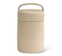 Amazon Basics Bocal Isotherme en Acier Inoxydable, pour le Chaud et le Froid, Étanche, 473ml, Gris Lin